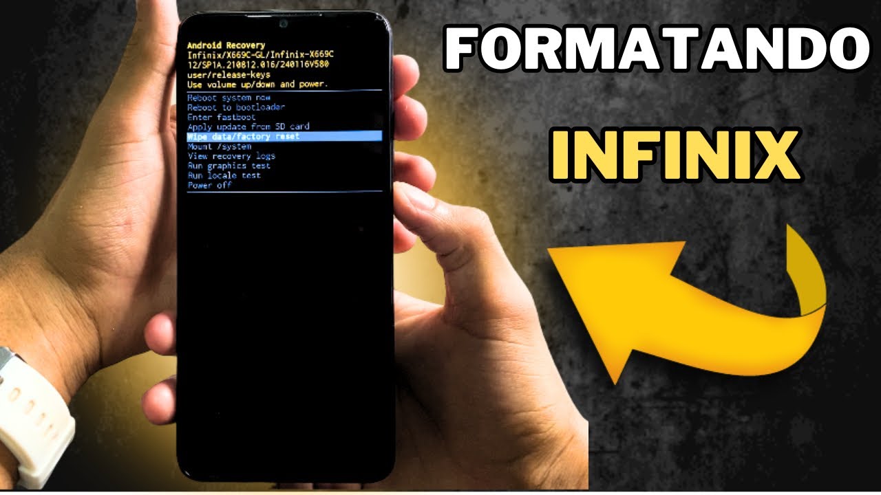 COMO FORMATAR INFINIX / COMO FAZER O HARD RESET NO INFINIX (ATUALIZADO) 2024