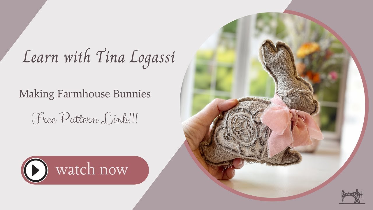 Farmhouse Bunny Tutorial