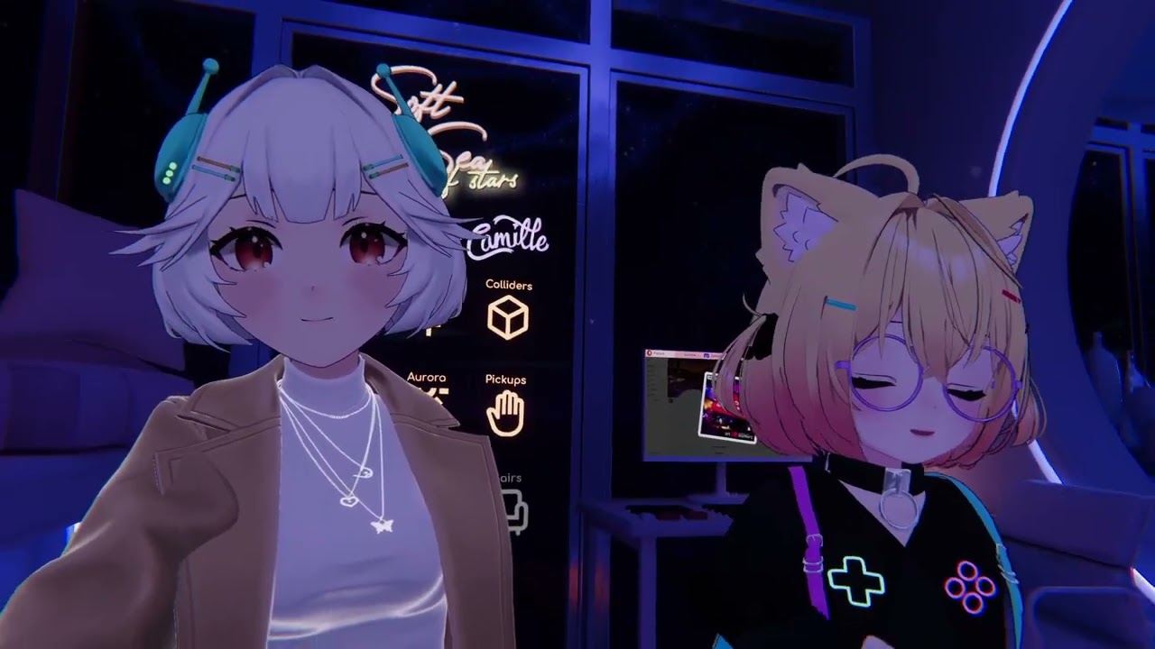 New Years eve party in VR! New outfit!! ♡