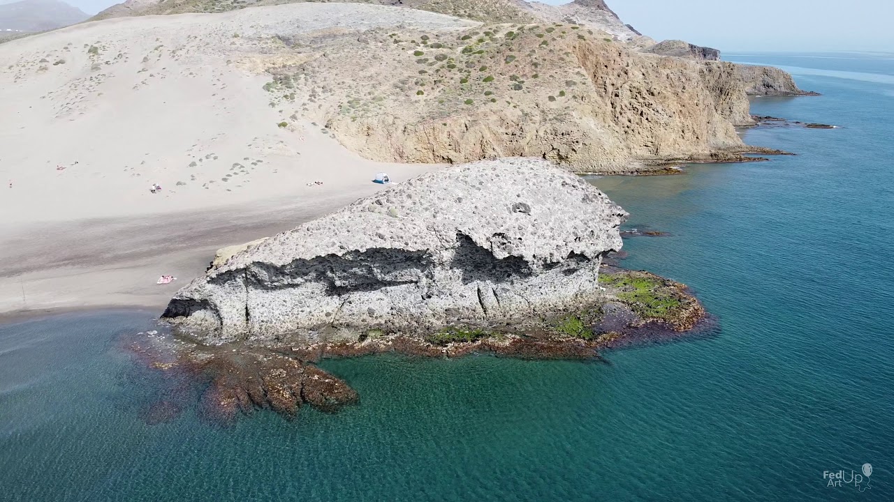 4K Monsul Beach - 4K Playa de Monsul.