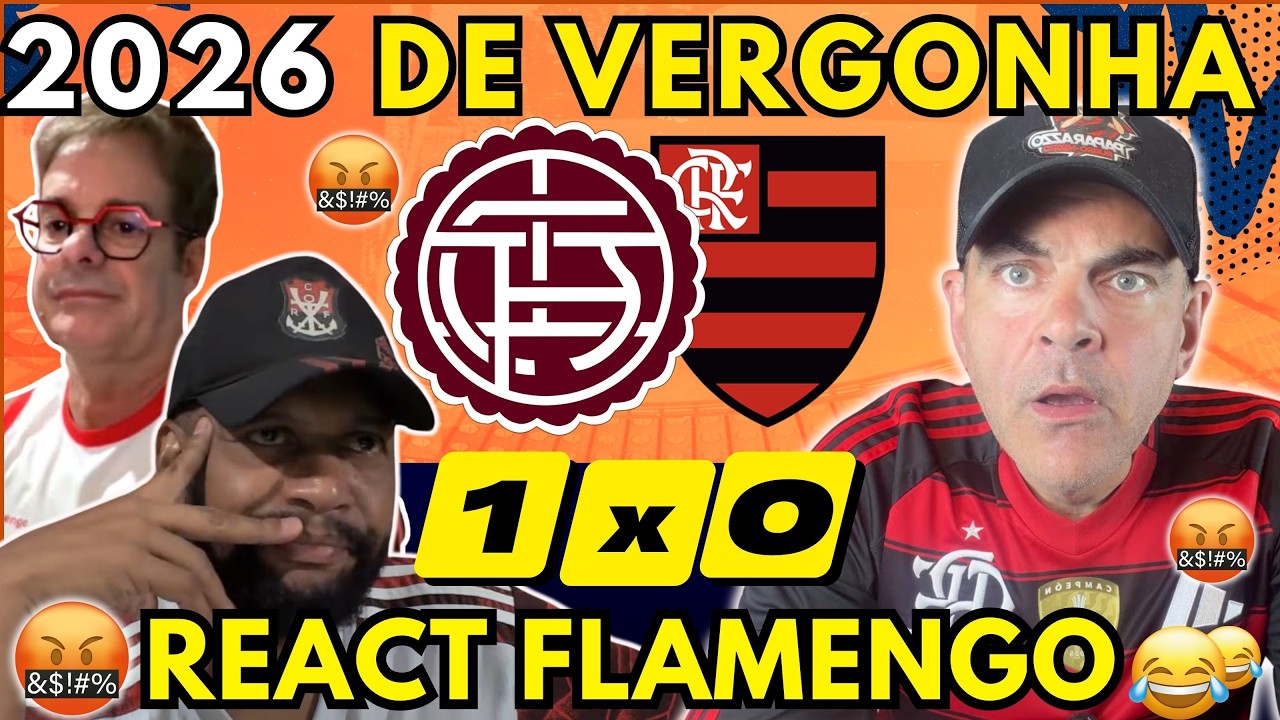 🚨NAÇÃO EM FÚRIA! Flamengo Toma 1x0 do Lanús e a Torcida Detona Sem Piedade 😡 Reações Quentes 😂😂