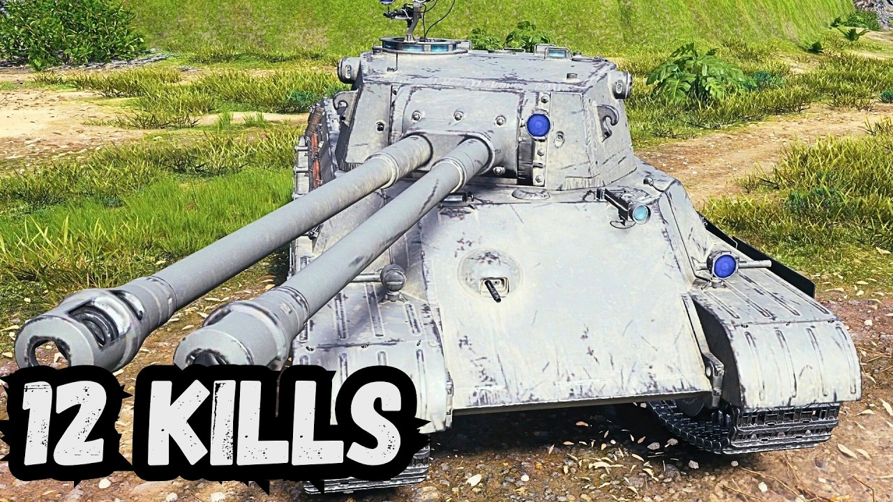 E65 Zwilling Goes Crazy 12 KILLS 7K DAMAGE | WoT 2.0