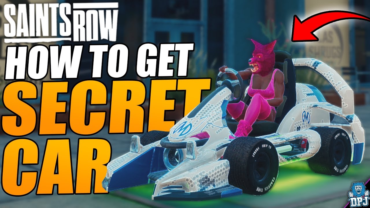 Saints Row - How To Get AMAZING SECRET CAR - The Marshells Go-Kart - Saints Row 2022 Guide