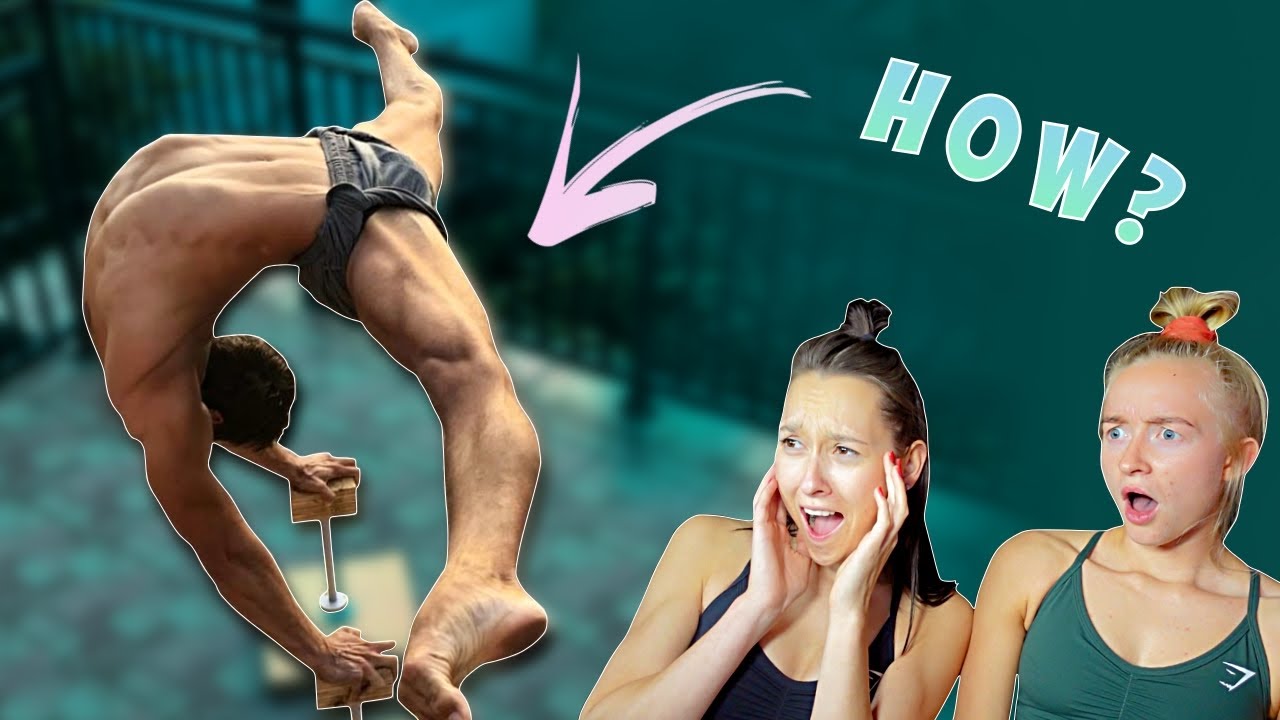 Acrobats react to EXTREME Male Contortionist! ft Pavel Stankevych