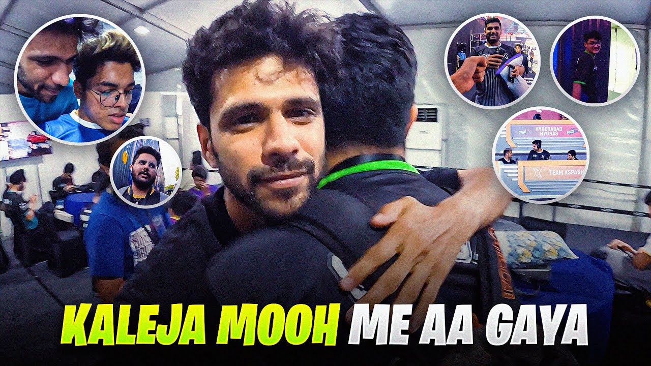 ONE EMOTIONAL DAY AT BGMI STAR SPORTS LAN