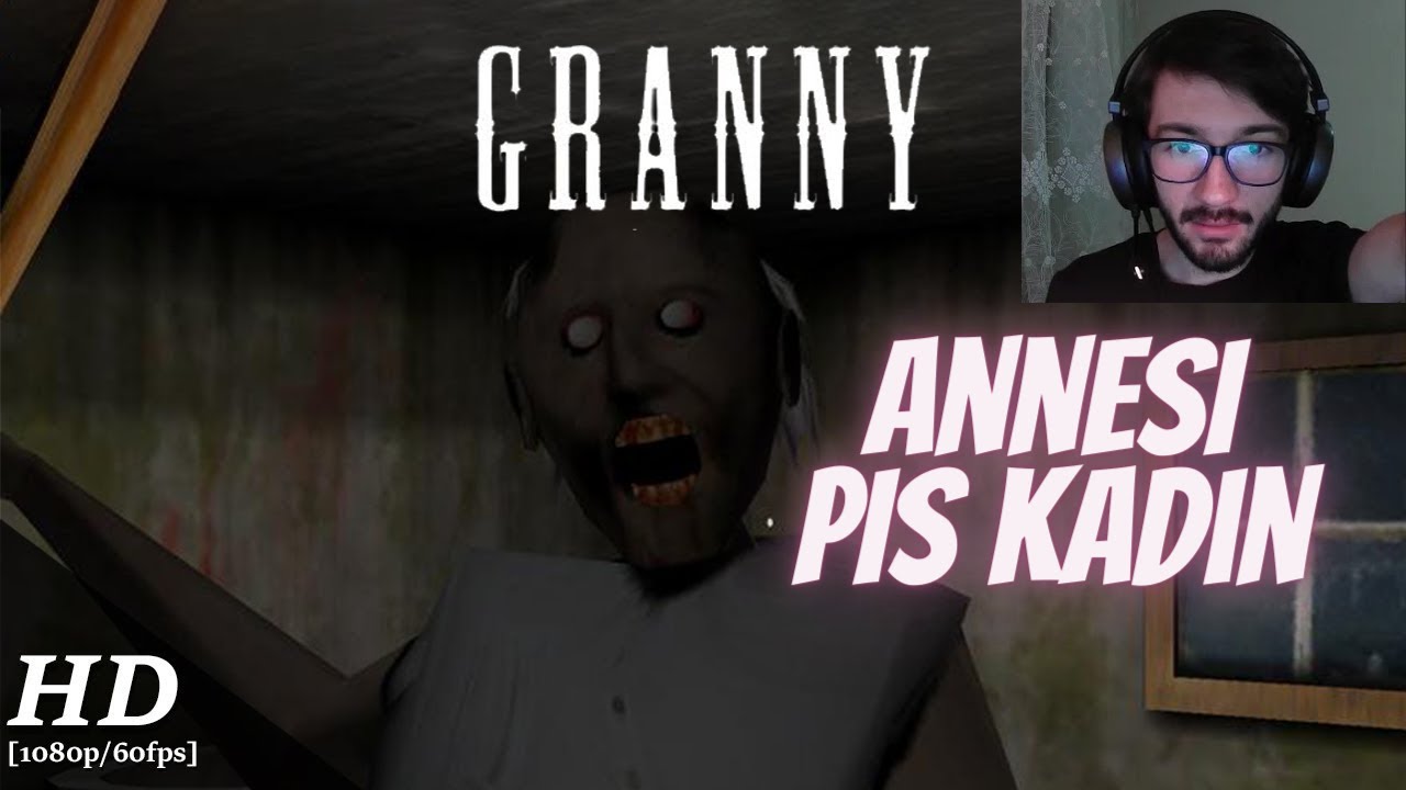 GRANNY KORKU OYUNU: YAŞLI ÇİRKIN KARI GRANY'DEN KAÇIŞ - HEYECAN DOLU ASMR DENİYİMİ! 😱🏃‍♂️🔥🎧😱🏃‍♂️ 😱👻