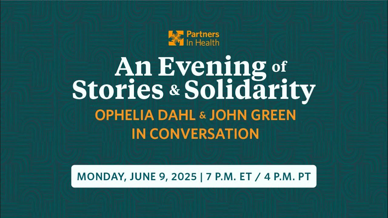 An Evening of Stories and Solidarity: Ophelia Dahl & John Green in Conversation
