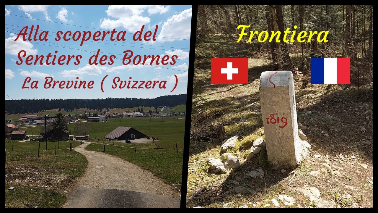 ALLA SCOPERTA DEL  SENTIERS DES BORNES   -    LA BREVINE   -  SVIZZERA #trekkingsvizzera