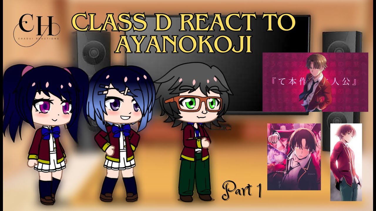 The defective students of class D react to Ayanokoji