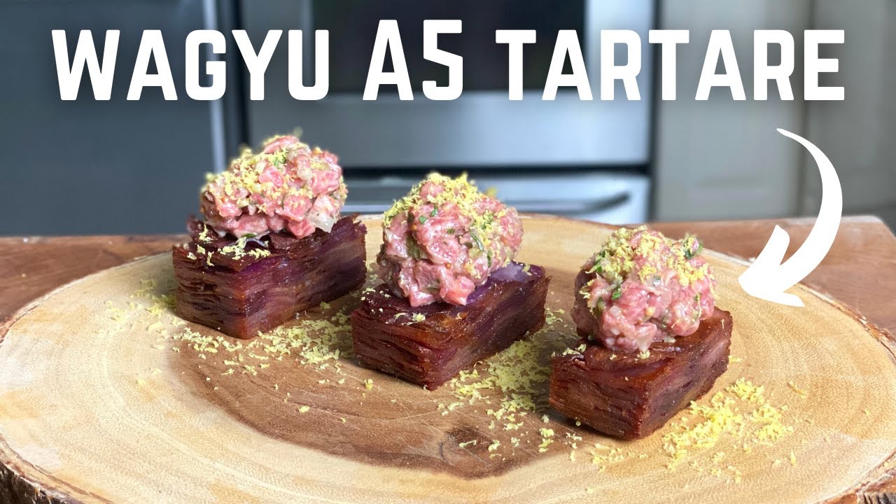 Wagyu A5 Filet Mignon Tartare