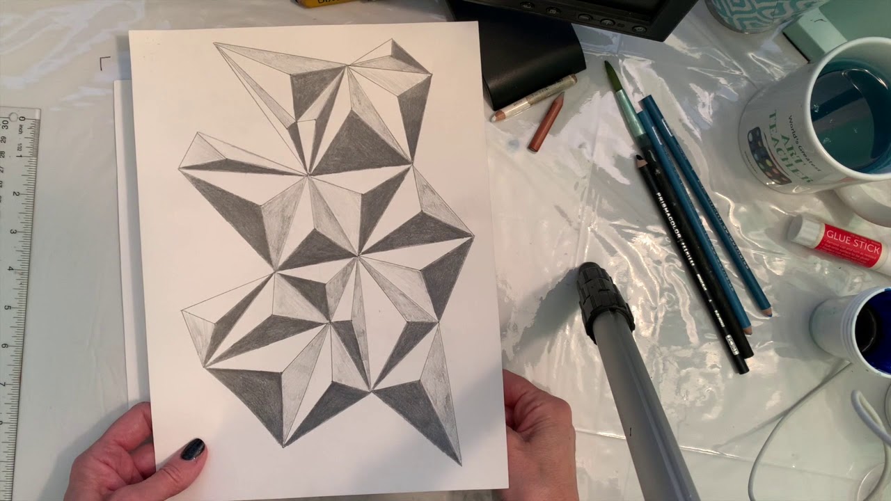 Anamorphic Art in the Style of Manuel Di Rita