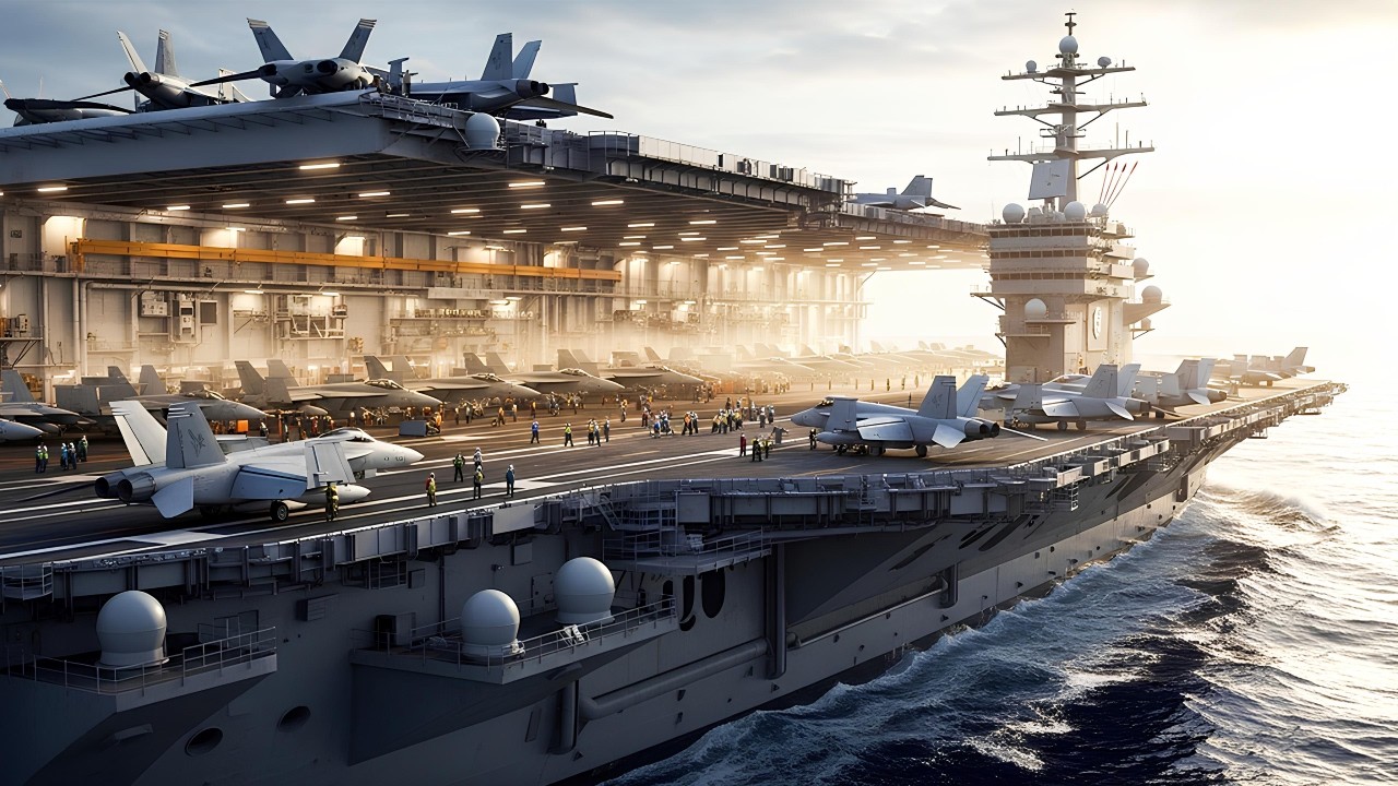 The Most Powerful Ship on Earth: Inside a $13B Aircraft Carrier