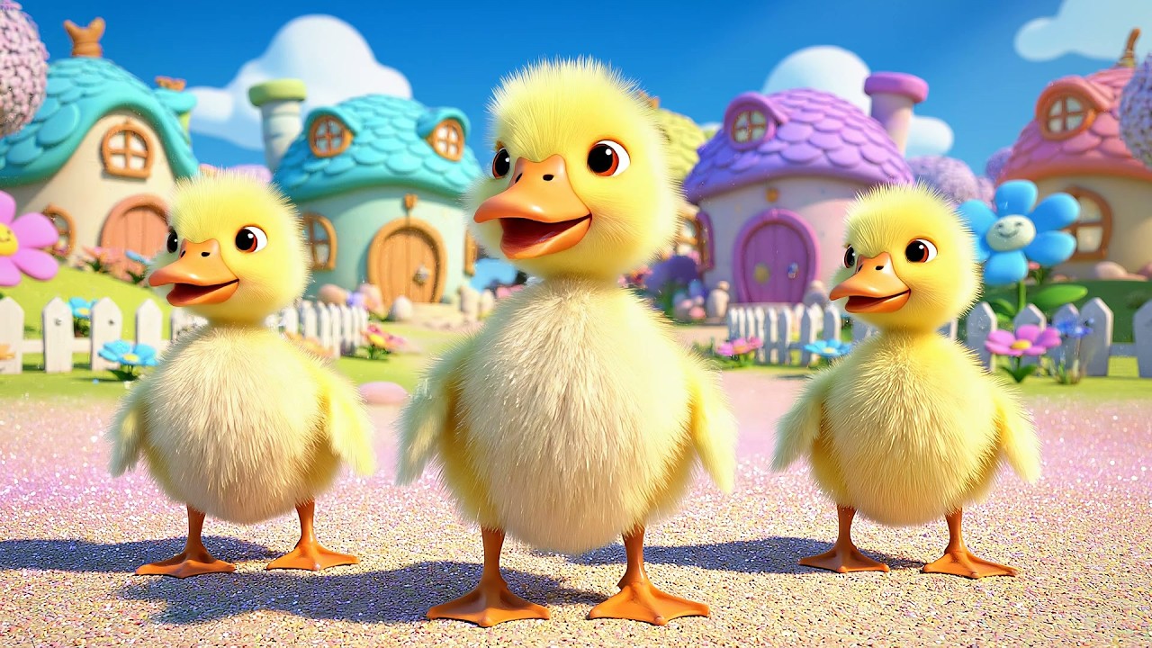 Cinco Patitos Peculiares Quack Quack Quack | Canciones Infantiles y Rimas para Niños