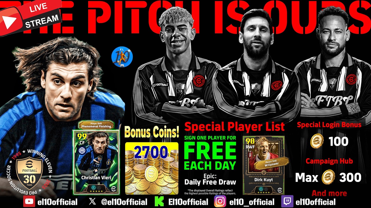 🔥FICHAMOS A VIERI Y AL NUEVO KUYT GRATIS🔥NOVEDADES📺 eFootball™26 NUEVA CAMPAÑA | OFERTA DE MONEDAS