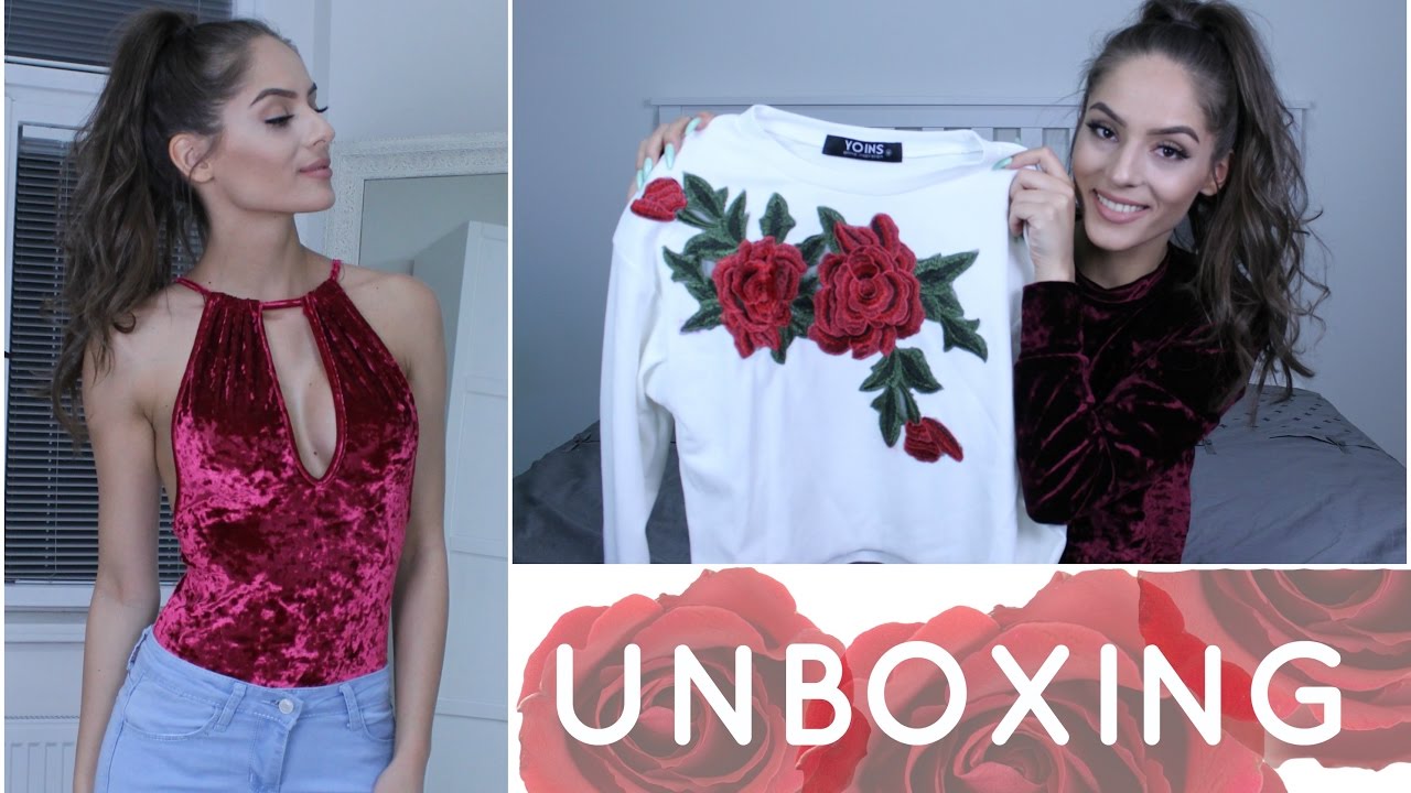Unboxing věcí z Yoins | TRY ON