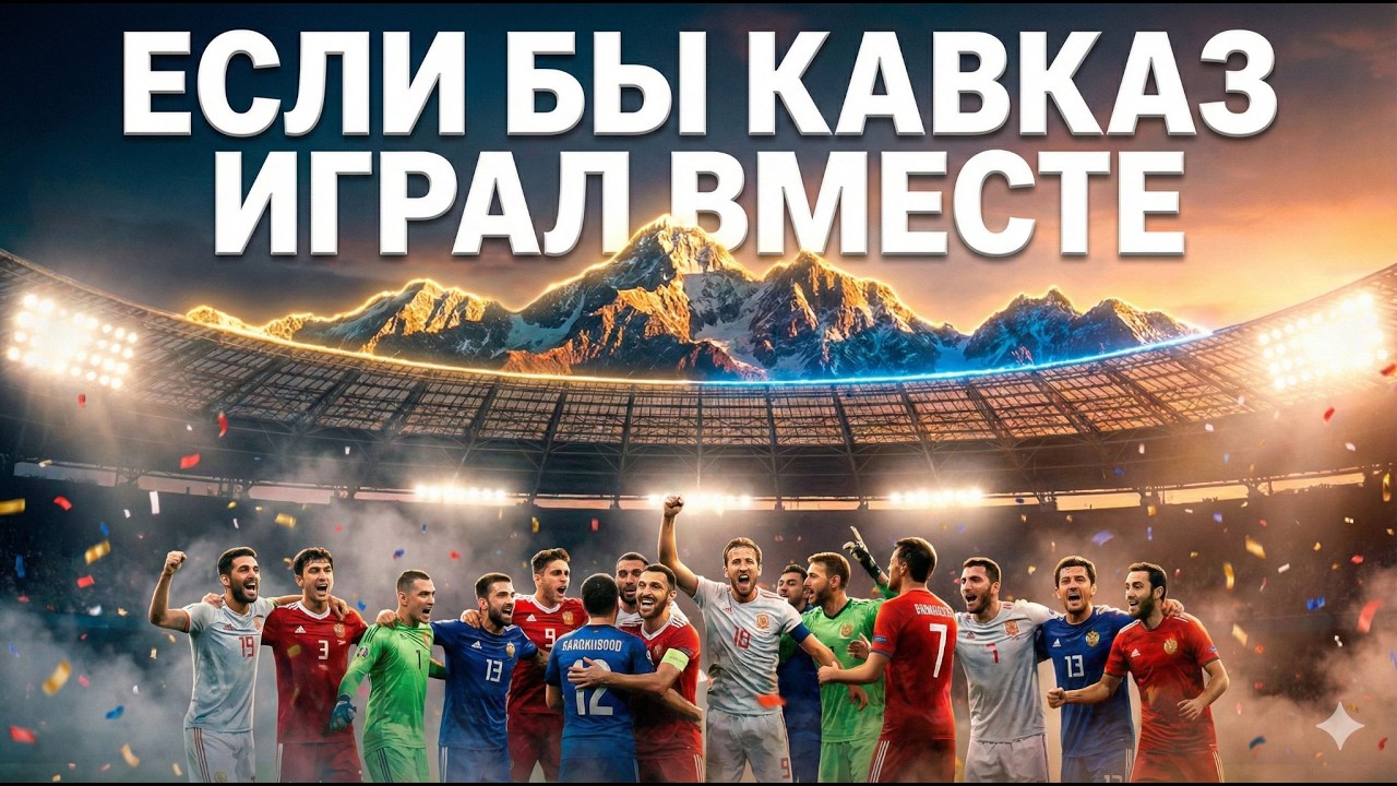 Сборная Кавказа выиграла бы Чемпионат Мира? Мы собрали ФУТБОЛЬНОГО МОНСТРА!