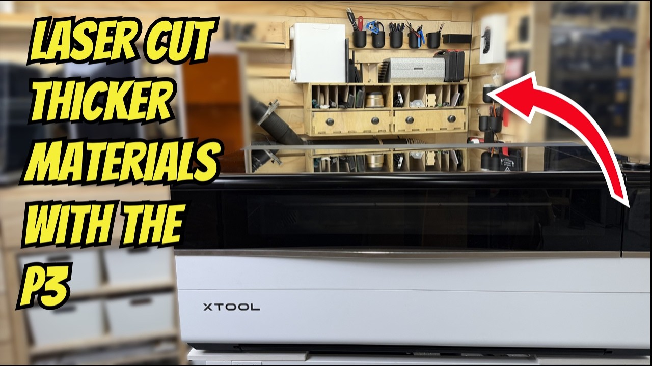 Инструмент xTool P3 режет толстую фанеру как ничто другое | Строительство ниши в стене