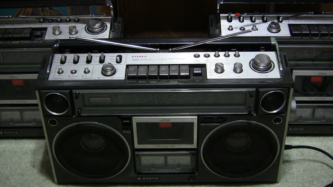 Unbox Extremely RARE Boombox full working Sanyo M9994k from Italy Ebay 264995349013 22 January 2021