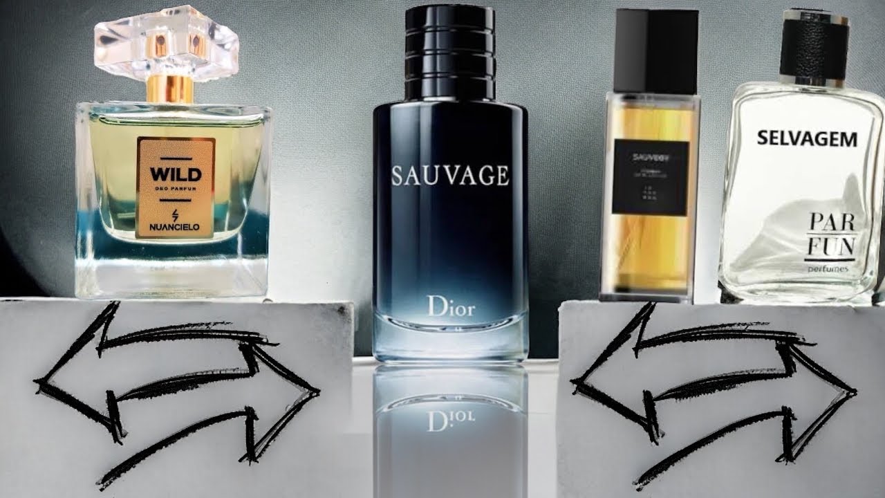Contratipos do Sauvage ( Dior) | Sauvegy - In the box | Wild - Nuancie | Selvagem - Par Fun.