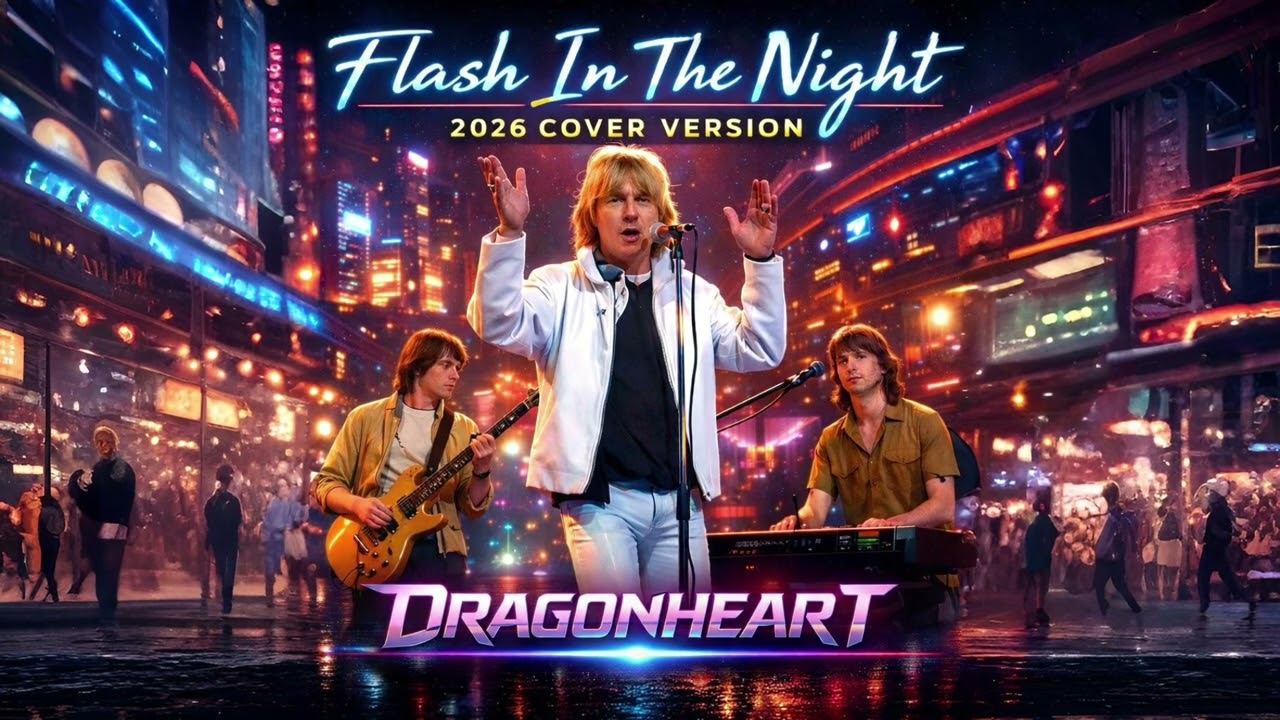 Flash In The Night – Dragonheart | Ultimate 80s Synthpop Cover