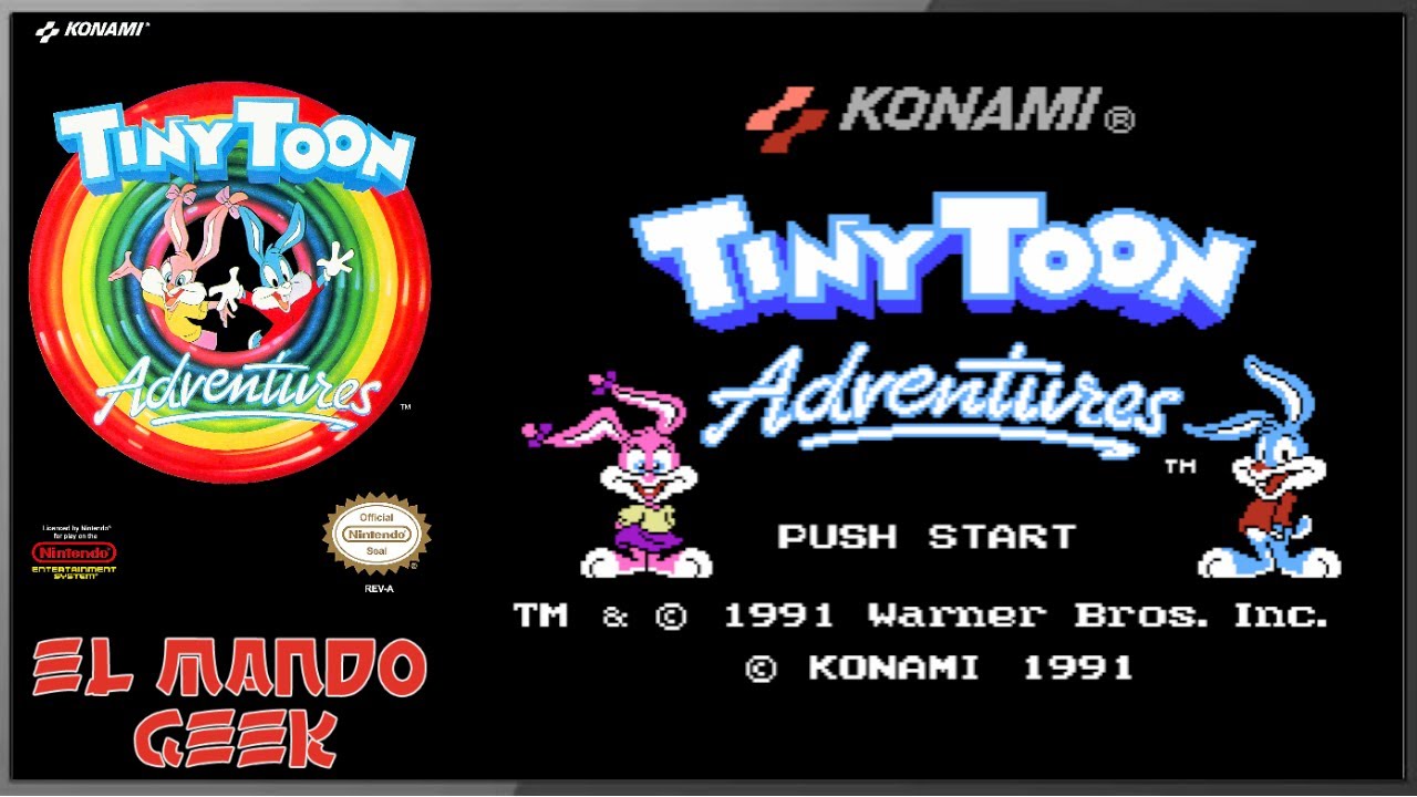 Tiny Toon Adventures (NES - 1991) Full Walkthrough
