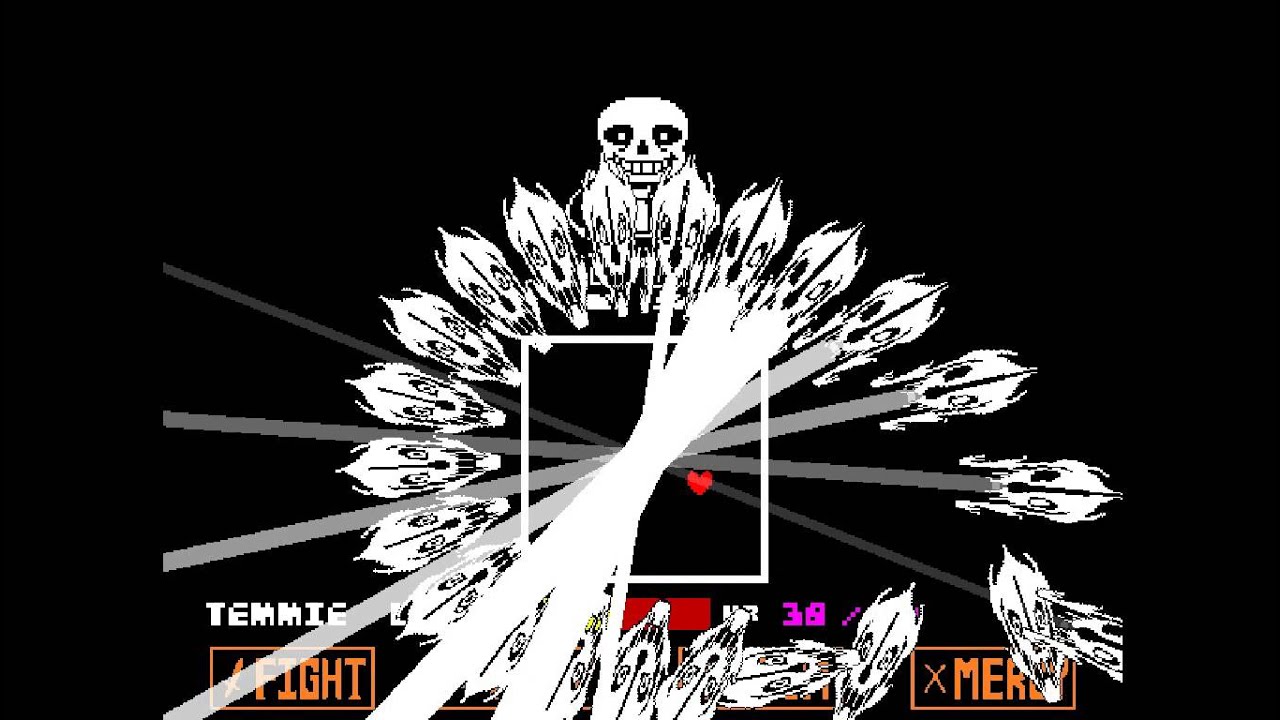 Undertale (SPOILER) | Sans Battle with the song that might play when you fight Sans [FULL FIGHT]