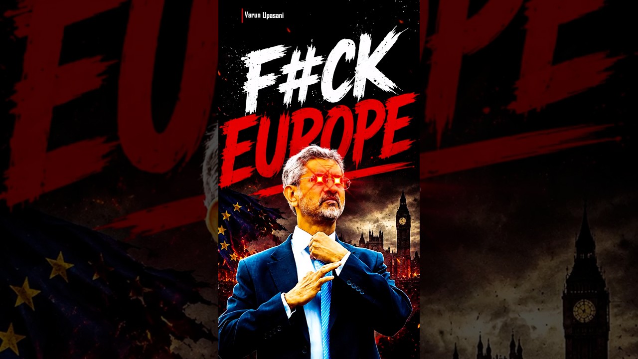 S. Jaishankar&rsquo;s Reply to Europe Goes Viral Again!🔥 | Sigma  #shorts
