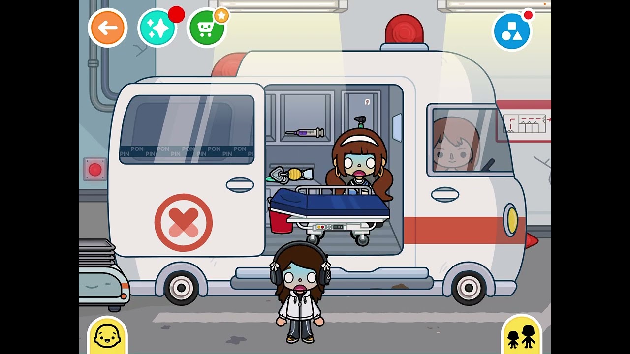 Играю в Toca Boca я с Milanka в Больнице 😓😓😓😓😓