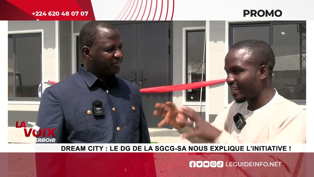 🏠 DREAM CITY : LA RÉVOLUTION DU LOGEMENT EN GUINÉE ! (INTERVIEW EXCLUSIVE)