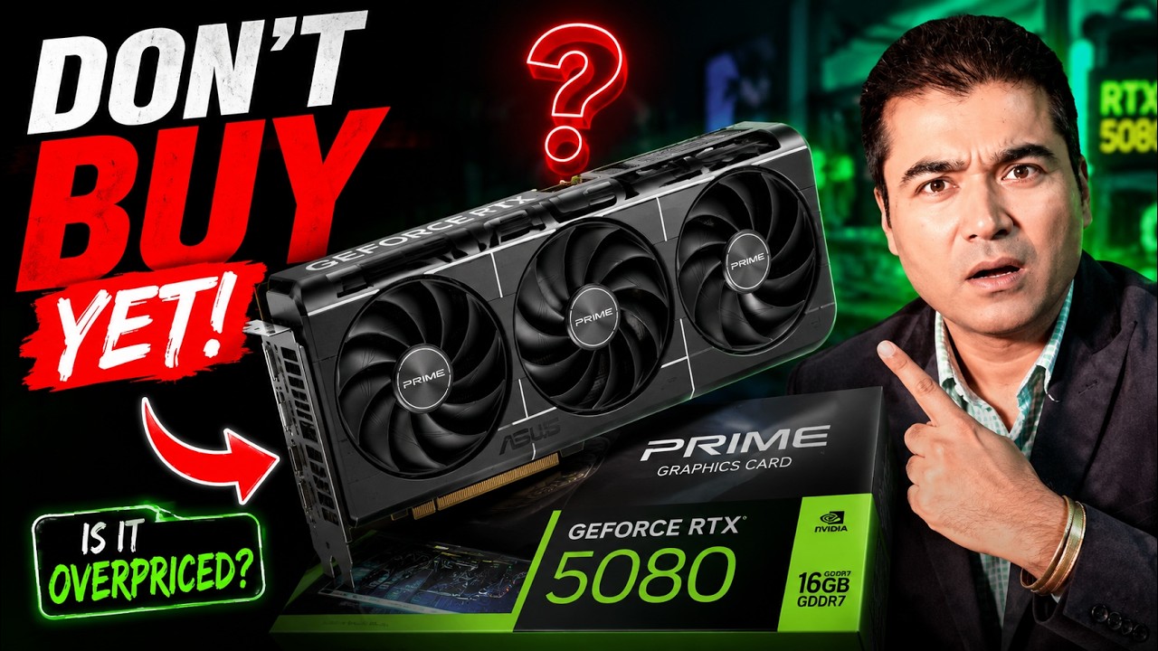 Unboxing & Demo: ASUS SFF-Ready Prime GeForce RTX 5080 16GB GDDR7 Graphics Card