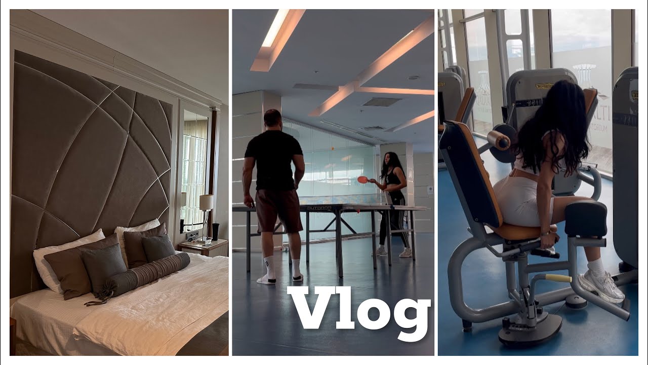 ƏYLƏNCƏ DOLU VLOG•QALAALTI HOTEL•OTAQ TURU•3Gündə çəkdiklərim•BİR YERDƏ MƏŞQİMİZ