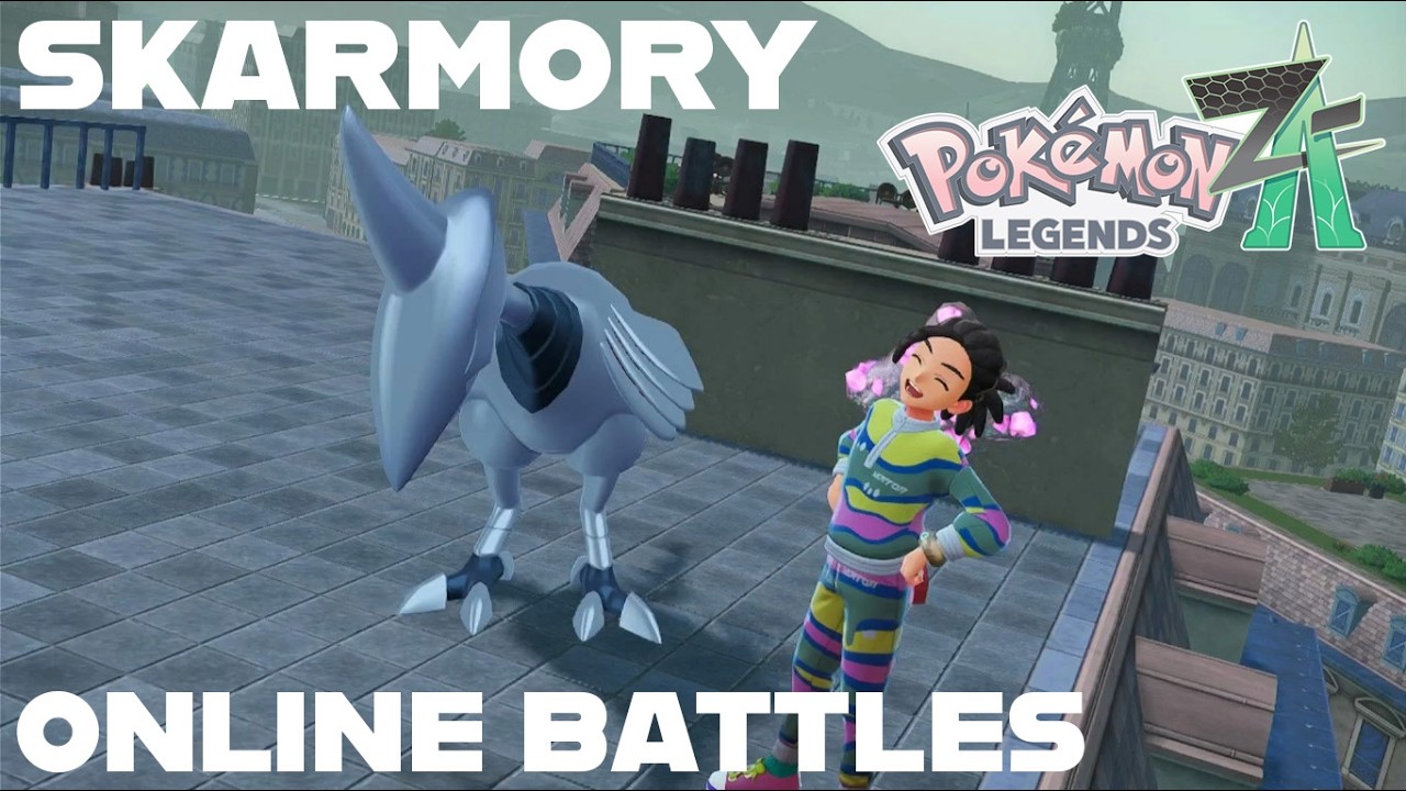 THIS SKARMORY MOVESET IS SO FUN!! (Legends ZA Online Battles)