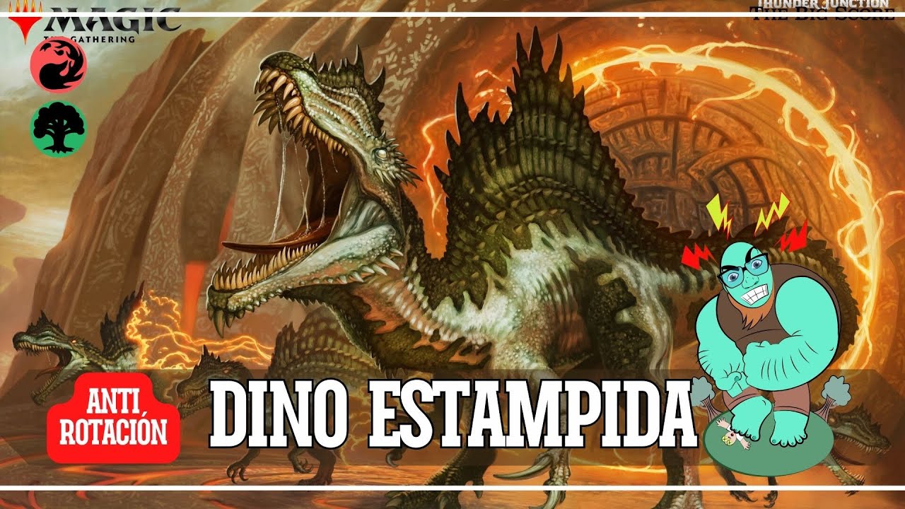 🦖 DINO ESTAMPIDA 🌋 | MAZO ANTI-ROTACIÓN 😇 | GRUUL 🔴🟢 | MAGIC ARENA ESTÁNDAR | MTG ARENA