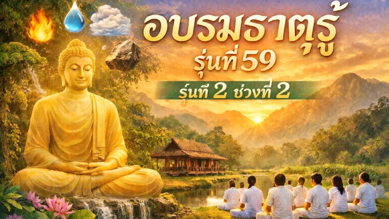 EP2025 อบรมธาตุรู้ สวนพันดาว รุ่นที่ 2 ช่วงที่ 2