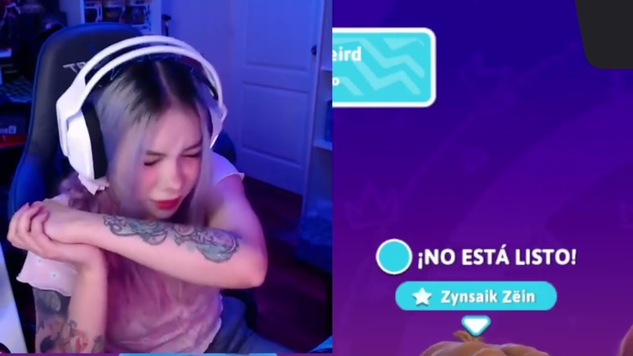 Twitch girl rapid sneezing
