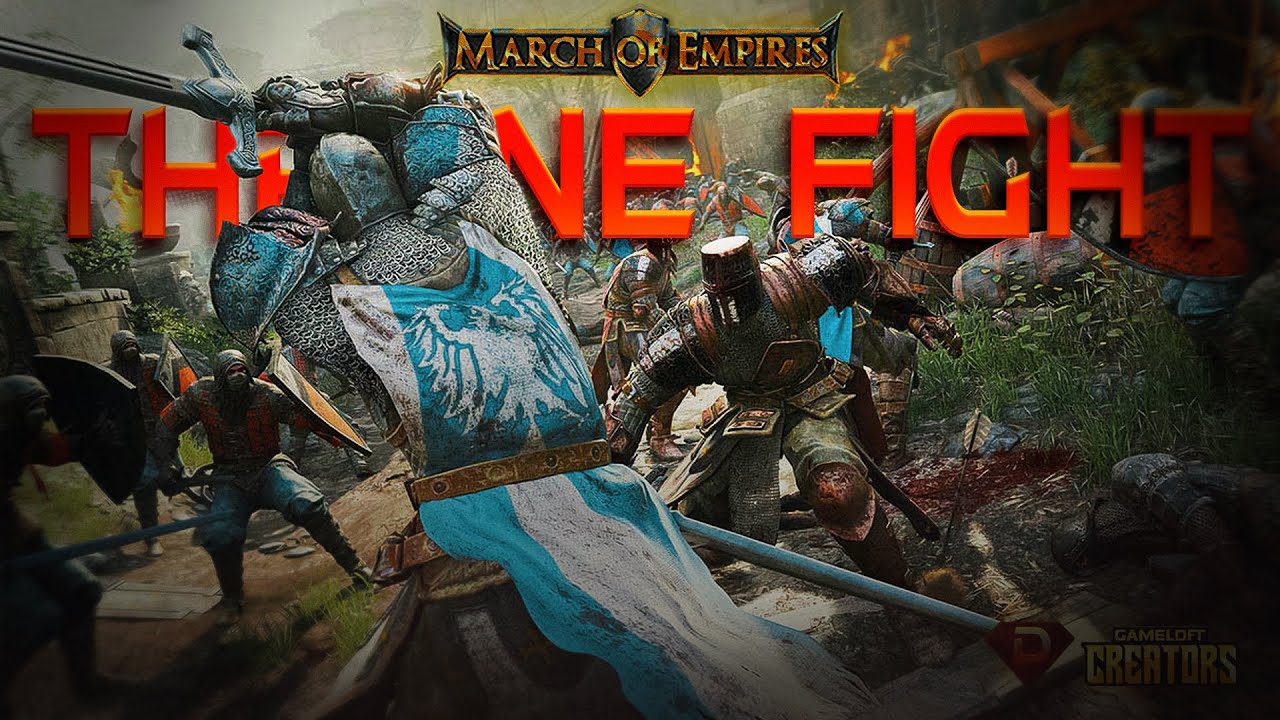 March of Empires - New Realm 510 [ Throne Fight ] ⚔️⚔️  #MoECreators