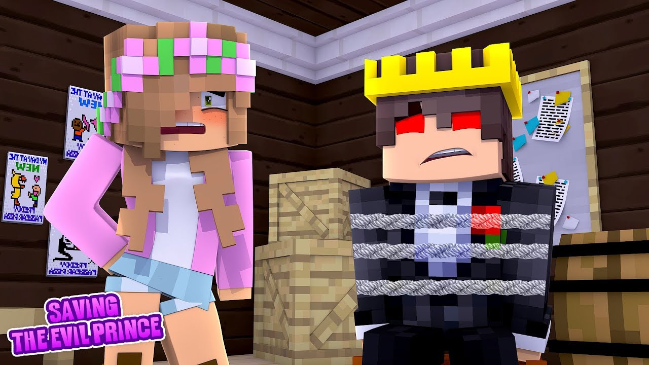 SAVING THE EVIL PRINCE | Minecraft Royal Family | Little Kelly