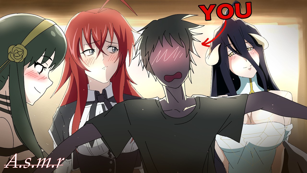 Stuck With Three Anime Girls |Animation