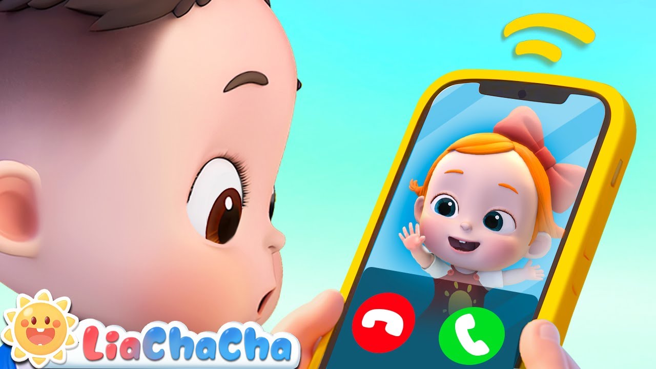 Baby Phone Song | EP184 | Baby Answering the Phone | Nursery Rhymes & Kids Songs | LiaChaCha