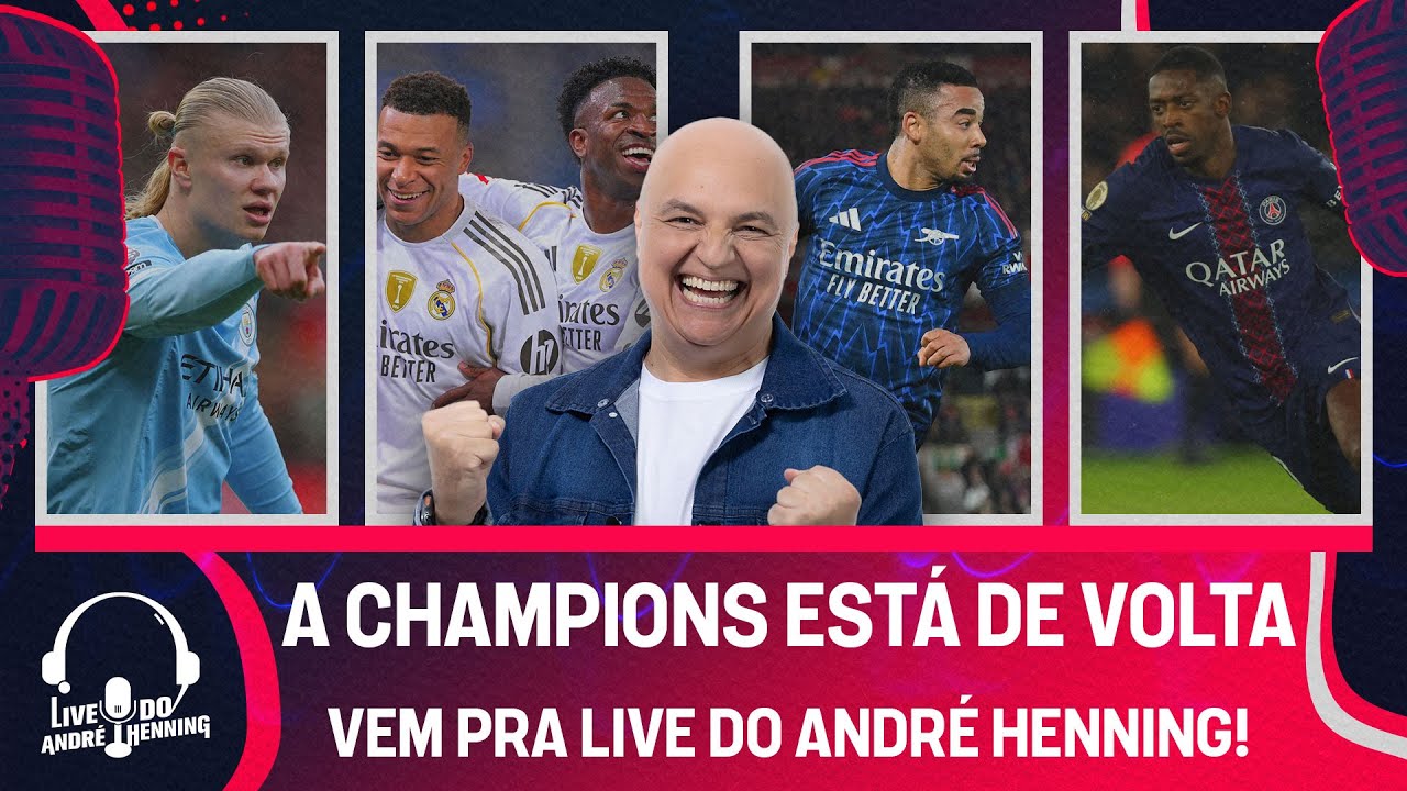 DIA QUENTE DE CHAMPIONS! REAL MADRID, PSG, CITY, ARSENAL E INTER DE MILÃO EM  CAMPO!