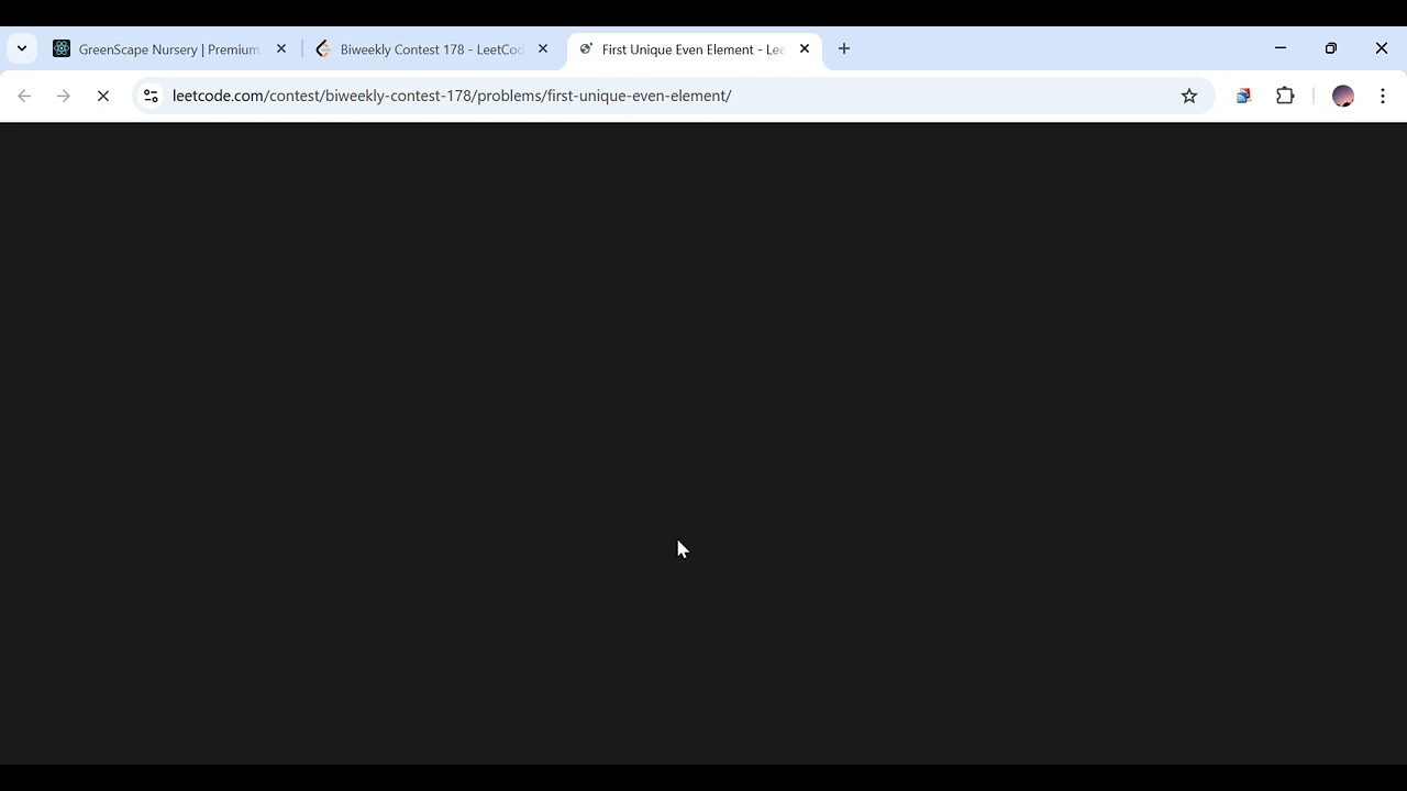 Biweekly Contest 178   My first contest where I solved 3 problems