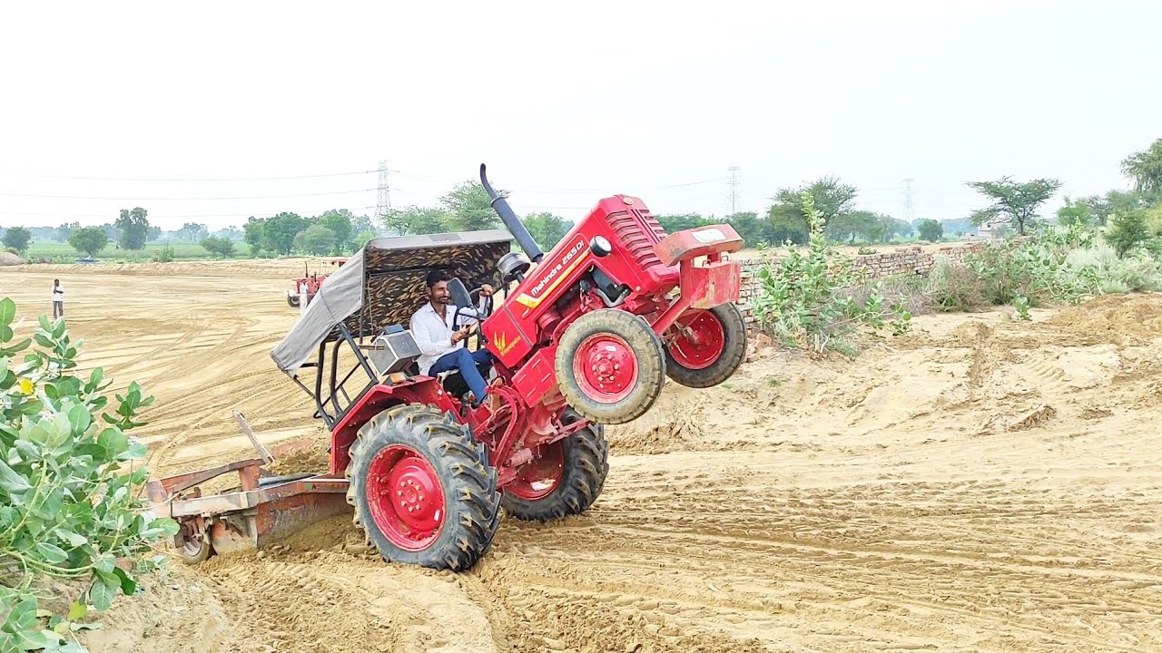 Mahindra 265 Di vs Farmtrac 45 tractor in doli | Tractor stunt
