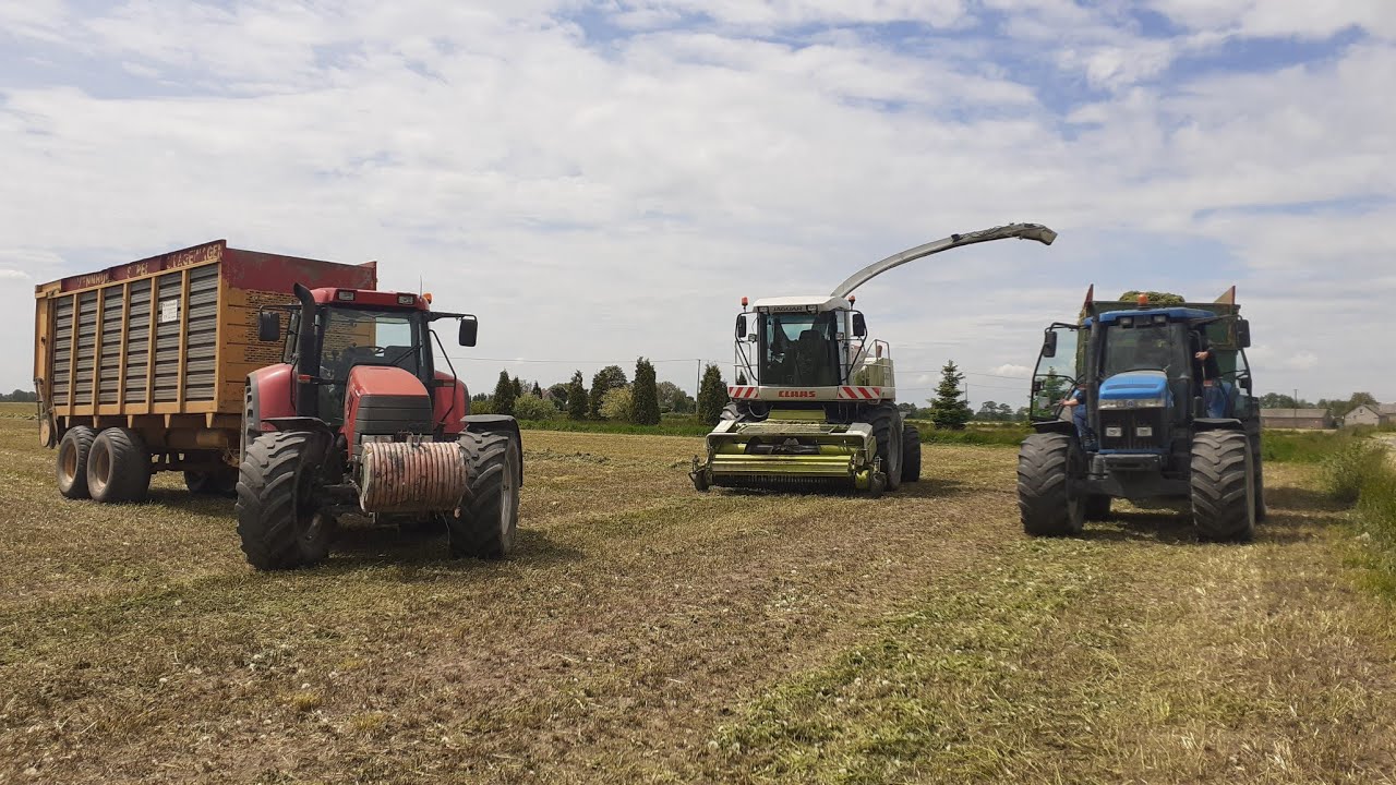 🔥Zbiór traw z NOWYM NABYTKIEM w GR FISZER 2021✔!🔥CLAAS JAGUAR 890🔥UR Agro-Mileś🔥Jelonek na dwa koła!