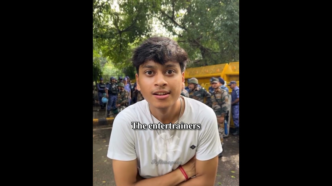genz protest core-2 #protest #cockroachjantaparty #jantarmantar #shorts #viral