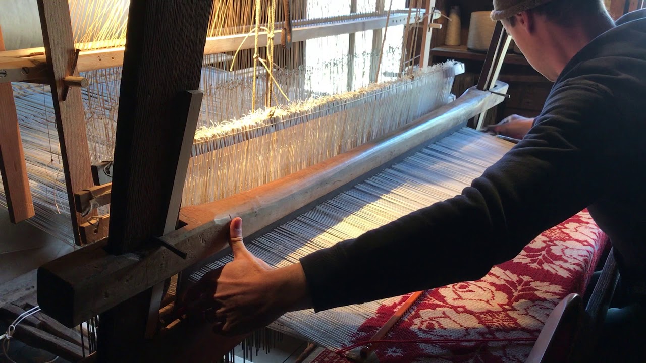 Handweaving a Figured Coverlet