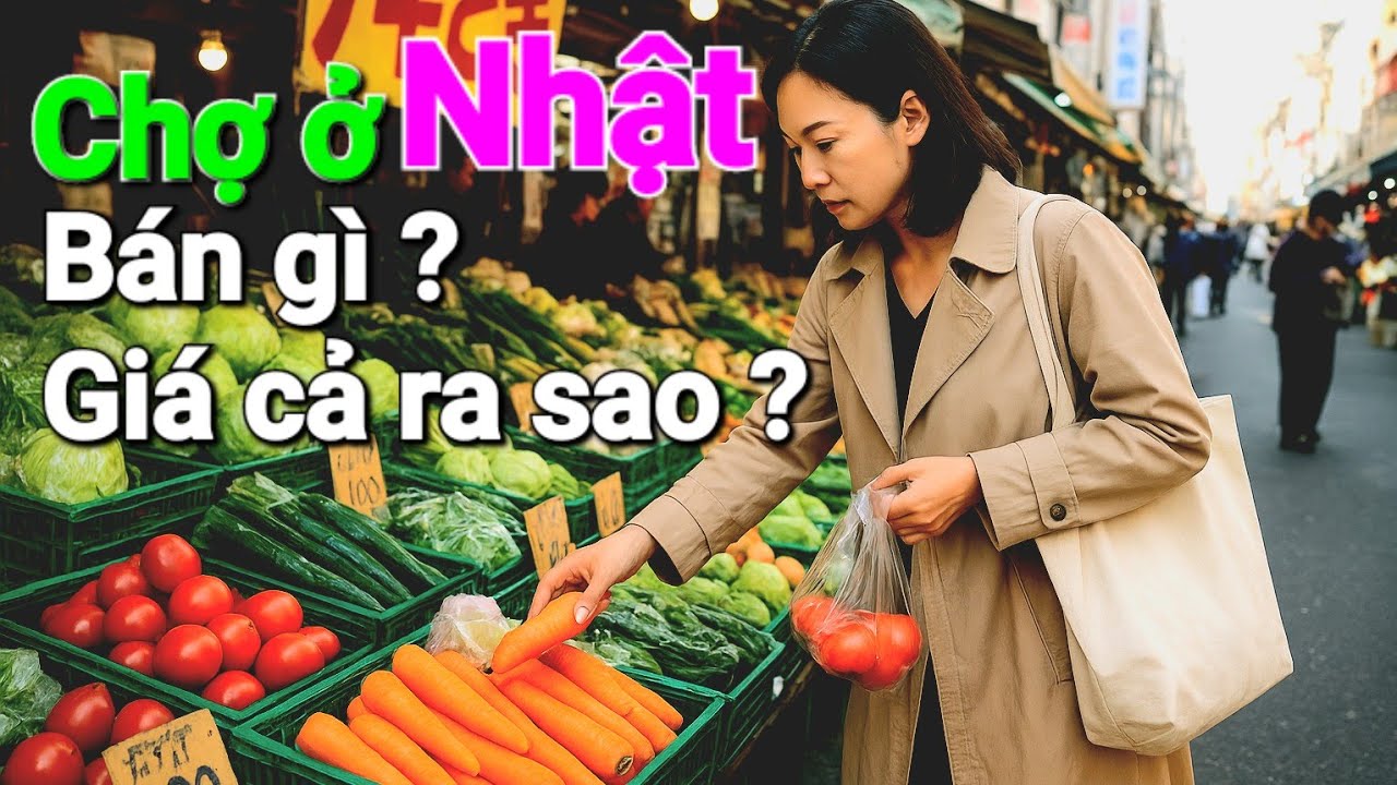 Đi Chợ Ở Nhật Như Thế Nào #cuocsongnhatban  #chitambentre 