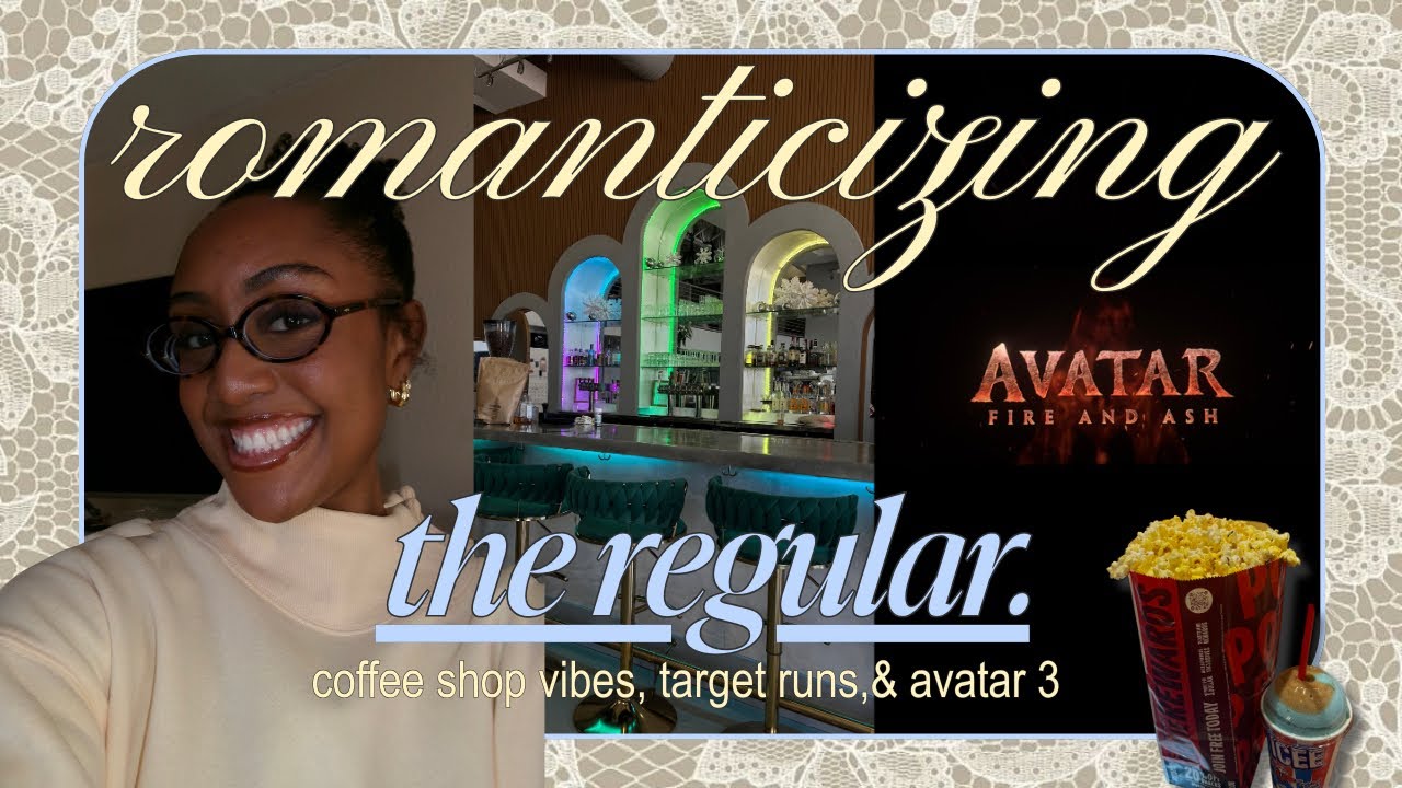 romanticizing the regular | crafty girl era, target runs, watching avatar 3🍿🧶🖍️✨