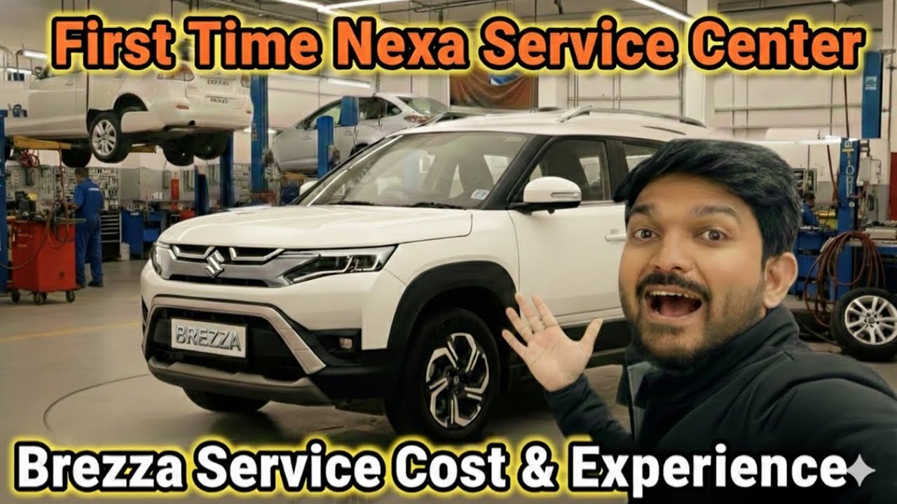 First Time Nexa Service Center | Brezza Service Cost & Experience 💰