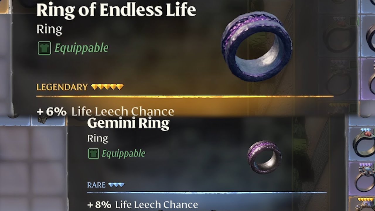 Enshrouded Where to get the Gemini Ring Life Leech
