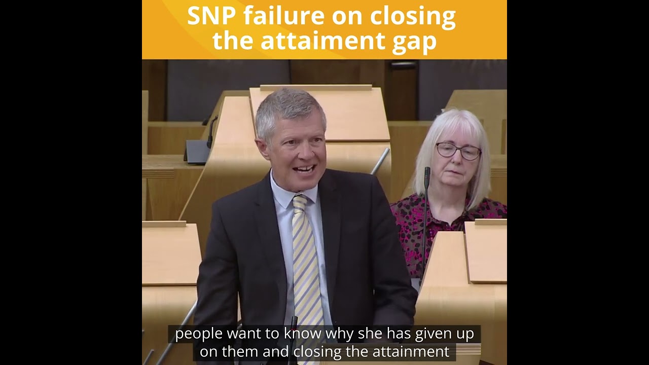 SNP failure on closing the attainment gap